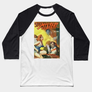 Spicy Mystery Stories Baseball T-Shirt